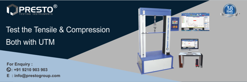 Test the Tensile & Compression Both with UTM